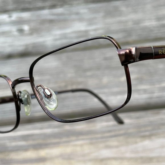 Revo Men Sunglasses/Eyeglasses Frame Bronze Tone Metal Frame Made in Italy - Picture 1 of 13